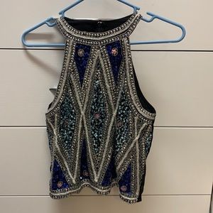 Raga beaded top